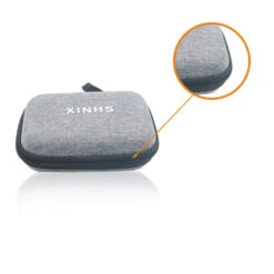 XINHS - Earphone Carrying Case -Audio Headphone Store Concept Kart Earphone Carrying Case Grey 1 4