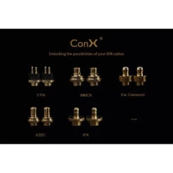 Effect Audio - Eros S Upgrade Cable For IEM 19 Effect Audio - Eros S Upgrade Cable For IEM -Audio Headphone Store Concept Kart Effect Audio Eros S Upgrade Cable for IEM Grey 3 6