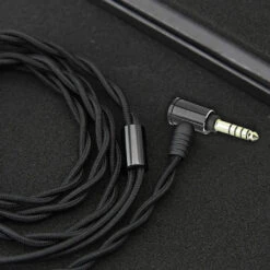 FAAEAL - HFMBZ 4 Core OFC Upgrade Cable For IEM -Audio Headphone Store Concept Kart FAAEAL HFMBZ upgrade Cable for IEM Black 2 4