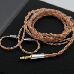 FAAEAL - Hibiscus 4 Core 5N OFC Litz Upgrade Cable For IEM -Audio Headphone Store Concept Kart FAAEAL Hibiscus 0.78mm 4 4