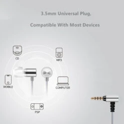 FAAEAL - Poppy Wired IEM -Audio Headphone Store Concept Kart FAAEAL Poppy Wired IEM Silver 1 11