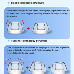 Feaulle Latex - AR700+ Silicone Eartips For AirPods -Audio Headphone Store Concept Kart Feaulle Latex AR700 Silicone Eartips S 1 7
