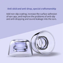 Feaulle Latex - H470 Silicone Eartips For TWS -Audio Headphone Store Concept Kart Feaulle Latex H470 Silicone Eartips for TWS M 2 7