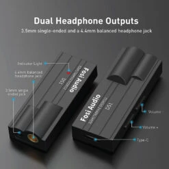 Fosi Audio - DS1 DAC Portable Headphone Amplifier 16 Fosi Audio - DS1 DAC Portable Headphone Amplifier -Audio Headphone Store Concept Kart Fosi Audid DS1 DAC Portable Headphone Amplifier 8