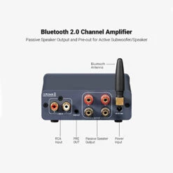 Fosi Audio - BT20A Pro Bluetooth Power Amplifier 14 Fosi Audio - BT20A Pro Bluetooth Power Amplifier -Audio Headphone Store Concept Kart Fosi Audio BT20A Pro Bluetooth Power Amplifier 9