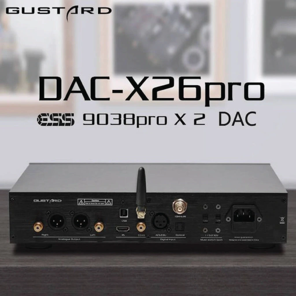 GUSTARD - X26 Pro MQA Balanced DAC 4 GUSTARD - X26 Pro MQA Balanced DAC - Image 4