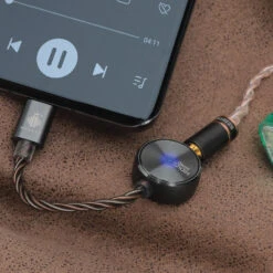 Hidizs - S3 PRO Hi-Res DAC Dongle -Audio Headphone Store Concept Kart HIDIZS S3 PRO Ultra Portable Hi Res DAC Dongle Black 3