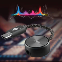 Hidizs - S3 PRO Hi-Res DAC Dongle -Audio Headphone Store Concept Kart HIDIZS S3 PRO Ultra Portable Hi Res DAC Dongle Black 6