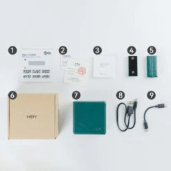 HiBy - FC6 USB Headphone R2R DAC & Amp -Audio Headphone Store Concept Kart HiBy FC6 USB Headphone R2R DAC Amp 1 11