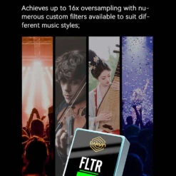 HiBy - FC6 USB Headphone R2R DAC & Amp -Audio Headphone Store Concept Kart HiBy FC6 USB Headphone R2R DAC Amp 1 8