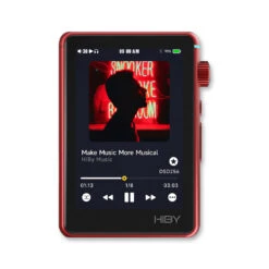 HiBy - R3 II/Gen 2 Portable Music Player -Audio Headphone Store Concept Kart HiBy R3II Gen 2 Portable Music Player Red 1 1