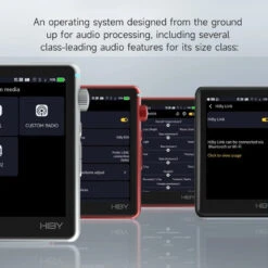 HiBy - R3 II/Gen 2 Portable Music Player -Audio Headphone Store Concept Kart HiBy R3II Gen 2 Portable Music Player Silver 1 5