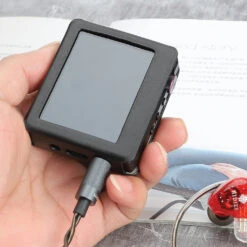 Hidizs - AP80 Pro-X Leather Case -Audio Headphone Store Concept Kart Hidizs AP80 Pro X Leather Case Black 1 3