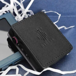 Hidizs - AP80 Pro-X Leather Case -Audio Headphone Store Concept Kart Hidizs AP80 Pro X Leather Case Black 1 4