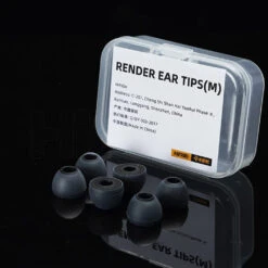 HiFiGo X ZEOS - Render Silicone Memory Foam Eartips 28 HiFiGo X ZEOS - Render Silicone Memory Foam Eartips -Audio Headphone Store Concept Kart HighfiGo Aeos eartips 1 2
