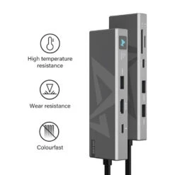 IKKO - ITX01 10 IN 1 USB C Dac Hub 17 IKKO - ITX01 10 IN 1 USB C Dac Hub -Audio Headphone Store Concept Kart IKKO ITX01 Multifunctional Docking Station Black 12 12