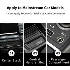 JCALLY - AUX08L Apple Audio Cable -Audio Headphone Store Concept Kart JCALLY AUX08L Apple Audio Cable 1 4