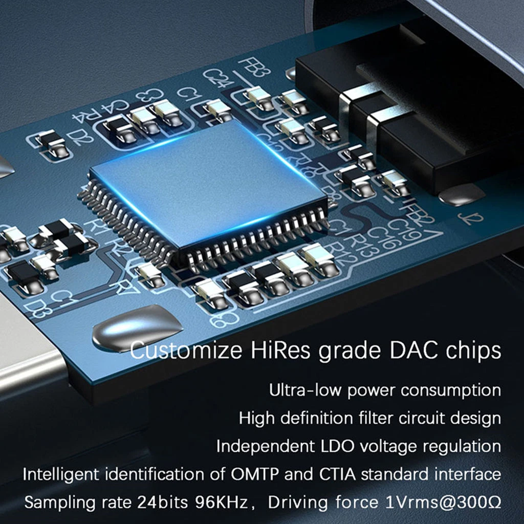 JCALLY – JA06 3.5mm Female USB Custom DAC 2 JCALLY – JA06 3.5mm Female USB Custom DAC - Image 2