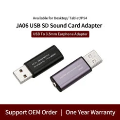 JCALLY – JA06 3.5mm Female USB Custom DAC 15 JCALLY – JA06 3.5mm Female USB Custom DAC -Audio Headphone Store Concept Kart JCALLY JA06 USB DAC 1 7