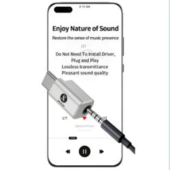 JCALLY - JA56 Type C Male To 3.5mm Female Audio Adapter -Audio Headphone Store Concept Kart JCALLY JA56TypeCMaleto3.5mmFemaleAudioAdapter 1 9