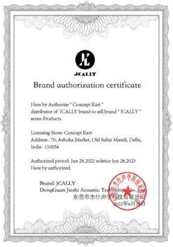 JCALLY - JCBG2 Earphone Carrying Case -Audio Headphone Store Concept Kart JCALLY JCBG2 Earphone Carrying Case Grey 1 112457 2