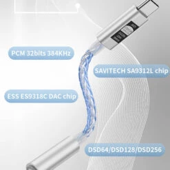 JCALLY - JM25 Portable DAC Dongle -Audio Headphone Store Concept Kart JCALLY JM25 Portable Amplifier 1 8