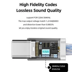 JCALLY - JM25 Portable DAC Dongle -Audio Headphone Store Concept Kart JCALLY JM25 Portable Amplifier 1 9