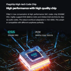 JCALLY - JM40 Portable Dac Dongle 12 JCALLY - JM40 Portable Dac Dongle -Audio Headphone Store Concept Kart JCALLY JM40 Portable DAC Dongle Rose Gold 4