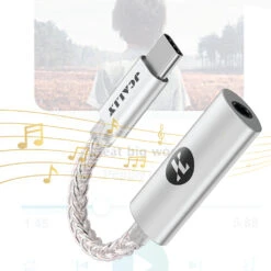 JCALLY - JM7 Portable DAC Dongle 27 JCALLY - JM7 Portable DAC Dongle -Audio Headphone Store Concept Kart JCALLY JM7 Portable Amplifier Adapter Silver 1 26