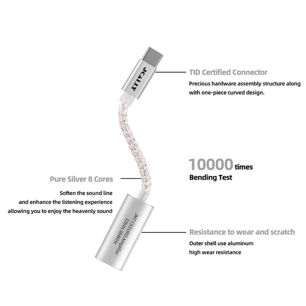 JCALLY - JM7 Portable DAC Dongle 7 JCALLY - JM7 Portable DAC Dongle - Image 7