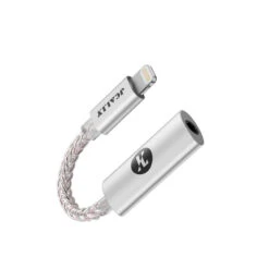 JCALLY - JM7 Portable DAC Dongle 37 JCALLY - JM7 Portable DAC Dongle -Audio Headphone Store Concept Kart JCALLY JM7L Type C Male to 3.5mm Female Silver 1 24