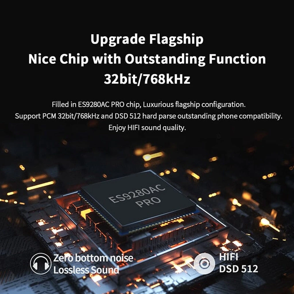 JCALLY - JM80E Type C Male To 3.5mm Female Portable DAC Dongle 3 JCALLY - JM80E Type C Male To 3.5mm Female Portable DAC Dongle - Image 3