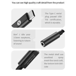 JCALLY - JM9 TYPE C Male To 3.5mm Female Portable DAC Dongle 13 JCALLY - JM9 TYPE C Male To 3.5mm Female Portable DAC Dongle -Audio Headphone Store Concept Kart JCALLY JM9TYPECMaleTo3.5mmFemaleAudioAdapter 1 8