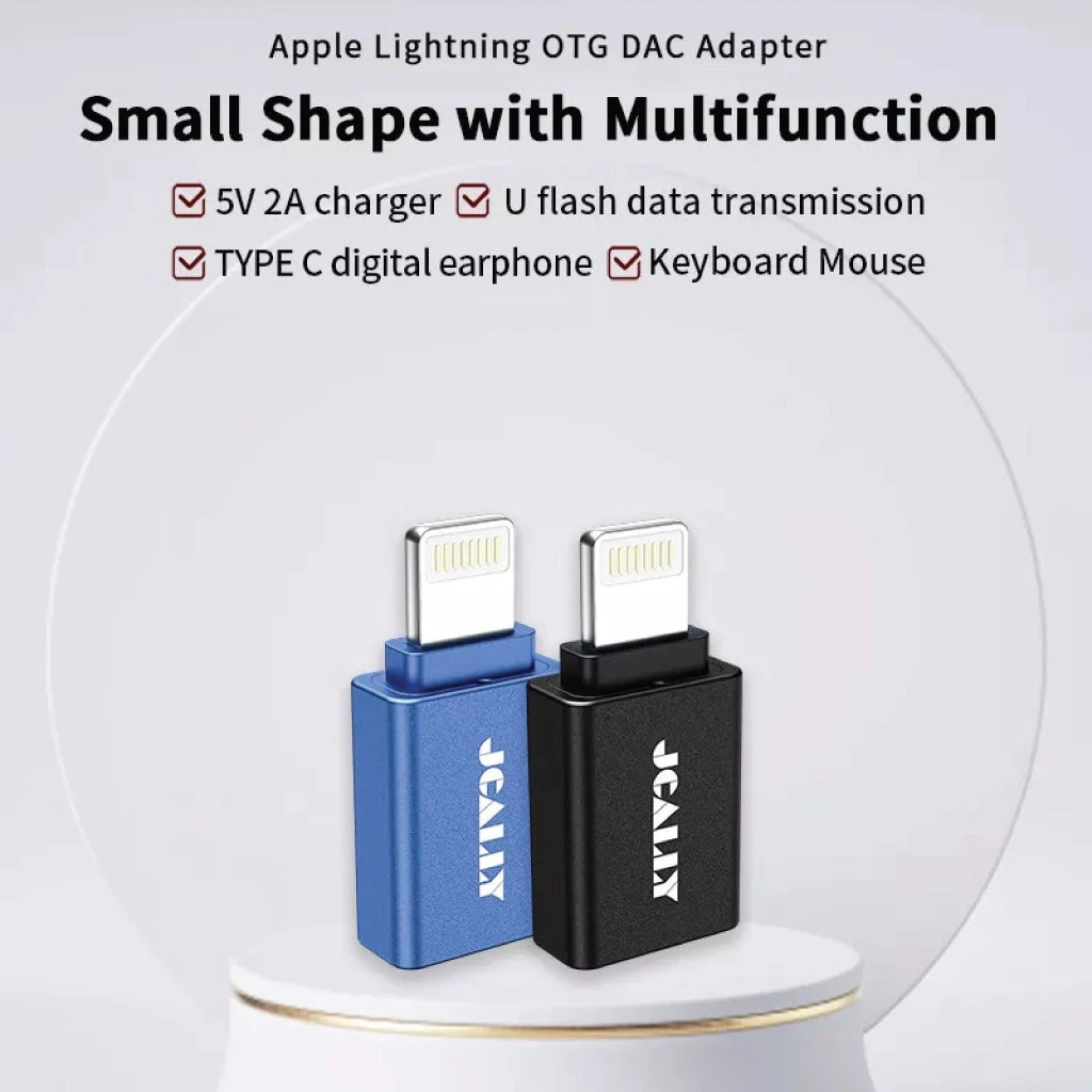 JCALLY - OT02 Type C Female To Lighting Male OTG Adapter 5 JCALLY - OT02 Type C Female To Lighting Male OTG Adapter - Image 5