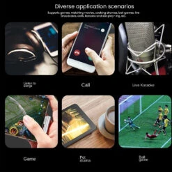 JCALLY - SP7 3 In 1 Portable DAC Dongle -Audio Headphone Store Concept Kart JCALLY SP7 3 IN 1 Portable DAC Dongle 1 6