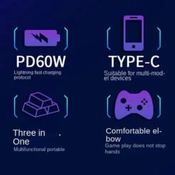 JCALLY - SP7 3 In 1 Portable DAC Dongle -Audio Headphone Store Concept Kart JCALLY SP7 3 IN 1 Portable DAC Dongle 1 7