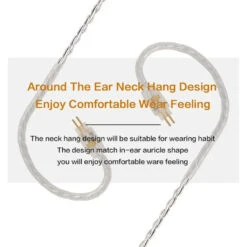 JCALLY - TC4 Upgrade Cable For IEM -Audio Headphone Store Concept Kart JCALLY TC4 Upgrade Cable for IEM 2 Pin 1 3