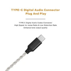 JCALLY - TC4 Upgrade Cable For IEM -Audio Headphone Store Concept Kart JCALLY TC4 Upgrade Cable for IEM 2 Pin 1 8