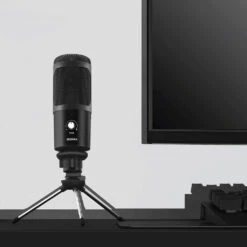 Jeemak - PC21 USB Microphone 24 Jeemak - PC21 USB Microphone -Audio Headphone Store Concept Kart Jeemak PC21 USB Microphone Black 1