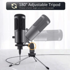 Jeemak - PC21 USB Microphone 22 Jeemak - PC21 USB Microphone -Audio Headphone Store Concept Kart Jeemak PC21 USB Microphone Black 11