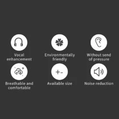 KBEAR - KB07 Silicone Eartips -Audio Headphone Store Concept Kart KBEAR KB07 Silicone Eartips Multicolor 1 9