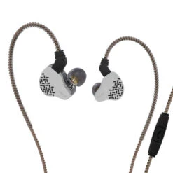 KBEAR - Rosefinch Wired IEM -Audio Headphone Store Concept Kart KBEAR Rose Finch Wired IEM Silver 1 1