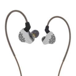 KBEAR - Rosefinch Wired IEM -Audio Headphone Store Concept Kart KBEAR Rose Finch Wired IEM Silver 1 2
