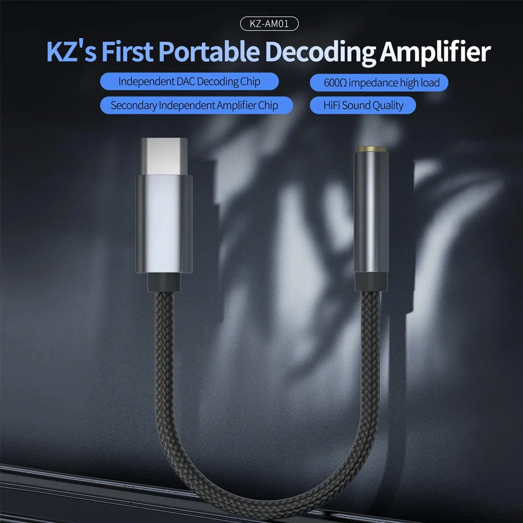 KZ - AM01 Portable DAC & Amp 2 KZ - AM01 Portable DAC & Amp - Image 2