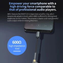 KZ - AM01 Portable DAC & Amp 11 KZ - AM01 Portable DAC & Amp -Audio Headphone Store Concept Kart KZ AM01 Portable DAC Amp 1 5