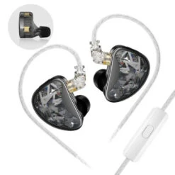 KZ - AS24 IEM -Audio Headphone Store Concept Kart KZ AS24 IEM Grey 10 1