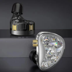 KZ - AS24 IEM -Audio Headphone Store Concept Kart KZ AS24 IEM Grey 10 3