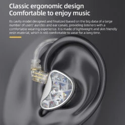 KZ - AS24 IEM -Audio Headphone Store Concept Kart KZ AS24 IEM Grey 10 9