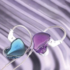 KZ - EDC Wired IEM -Audio Headphone Store Concept Kart KZ Acoustics EDC Wired EM Blue Purple 204 ea0949f9 2c16 4d83 8617 d06707493ba1