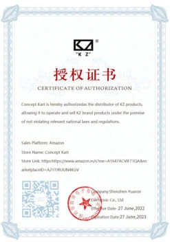 KZ - EDS Wired IEM -Audio Headphone Store Concept Kart KZ EDS Wired IEM Black 1 4587 2